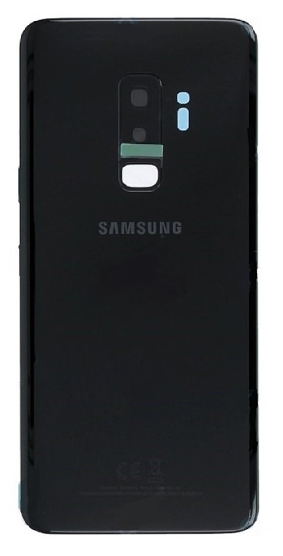 Задняя крышка для Samsung G965F S9+ Midnight Black Оригинал (б/у Grade C)