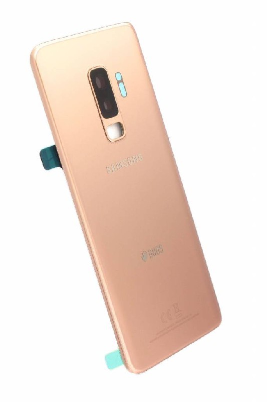 Задняя крышка для Samsung G965F S9+ Sunrise Gold Оригинал (б/у Grade C)