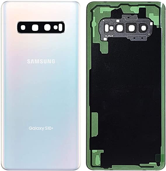 Galinis dangtelis Samsung G975 S10+ Prism White originalus (naudotas, Grade B)
