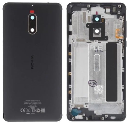 Back cover Nokia 6 Black original (used Grade A)