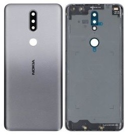 Задняя крышка Nokia 2.4 чёрная Оригинал (б/у Grade C)