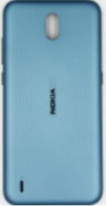 Задняя крышка Nokia 1.3 голубая Оригинал (б/у Grade A)