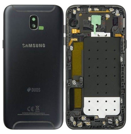 Galinis dangtelis Samsung J530F J5 2017 juodas originalus (naudotas, Grade B)