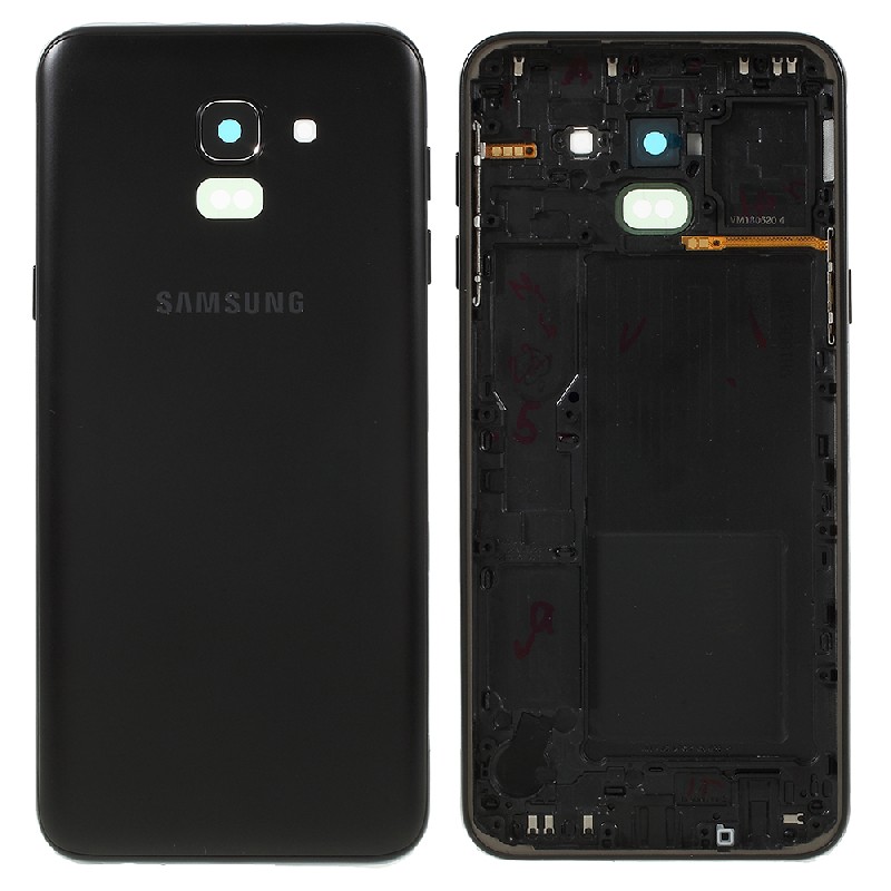 Back cover for Samsung J600 J6 2018 black original (used Grade A)