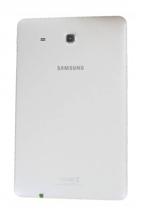 Задняя крышка для Samsung T560 Tab E 9.6 (2015) белая Оригинал (б/у Grade B)