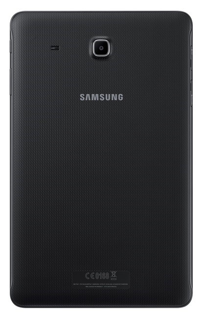 Задняя крышка для Samsung T561 Tab E 9.6 (2015) чёрная Оригинал (б/у Grade B)