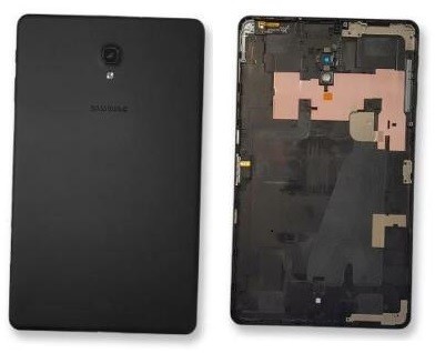 Galinis dangtelis Samsung T595 Tab A 10.5 (2018) juodas originalus (naudotas Grade C)