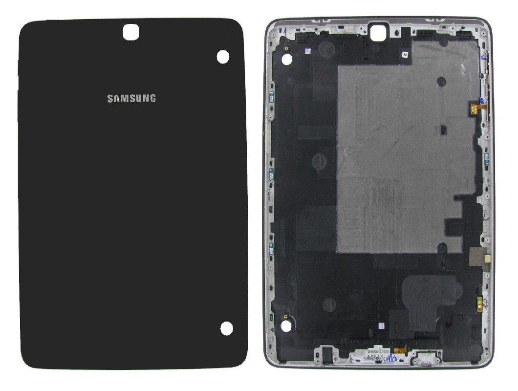 Back cover for Samsung T813 Tab S2 9.7 (2016) black original (used Grade C)