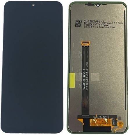 LCD экран Samsung G736 Xcover 6 Pro 2022 с тачскрином чёрный Оригинал (сервисная упаковка)
