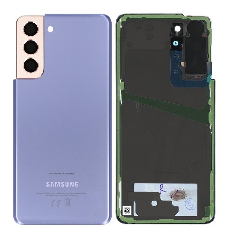 Задняя крышка для Samsung G991 S21 5G Phantom Violet Оригинал (сервисная упаковка)