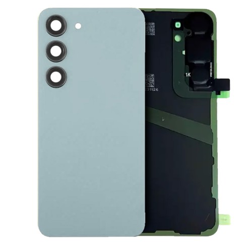 Galinis dangtelis suderinamas su Samsung S921 S24 / Sapphire Blue / (su kameros objektyvu) OEM