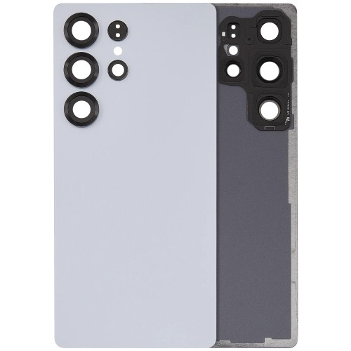 Задняя крышка для Samsung S938 S25 Ultra / Titanium Silver Blue / (с линзой камеры) OEM