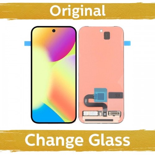 LCD дисплей совместимый с Google Pixel 10 чёрный с рамкой (восстановленный: Китай)