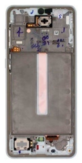 LCD экран Samsung A336 A33 5G 2022 с сенсорным экраном и рамкой белый оригинал (сервисная упаковка)
