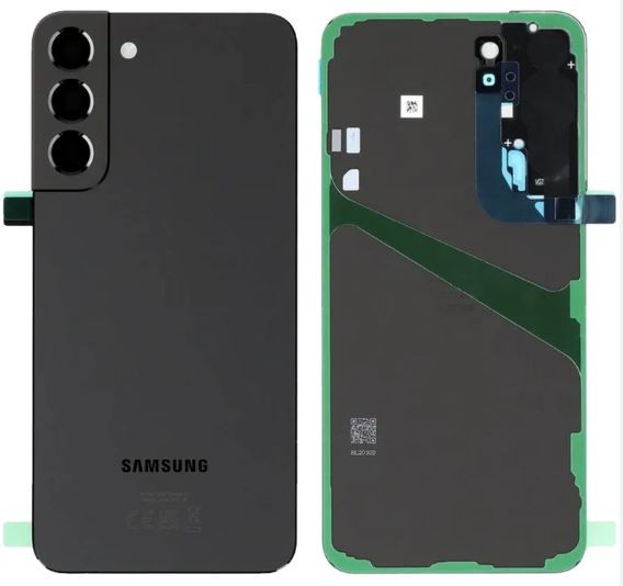 Задняя крышка для Samsung S906 S22 Plus 5G Phantom Black Оригинал (б/у Grade A)