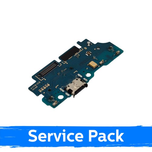 Įkrovimo jungtis skirta Samsung A176 A17 5G su flex kabeliu / Plata (Service Pack)