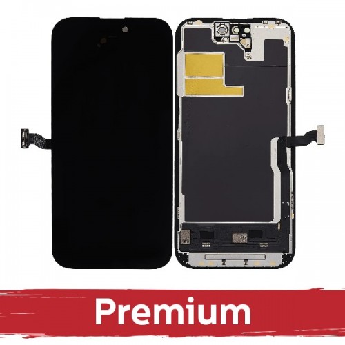 LCD Ekranas suderinamas su iPhone 14 Pro Max Juodas (Hard OLED / Premium) *Removable IC*