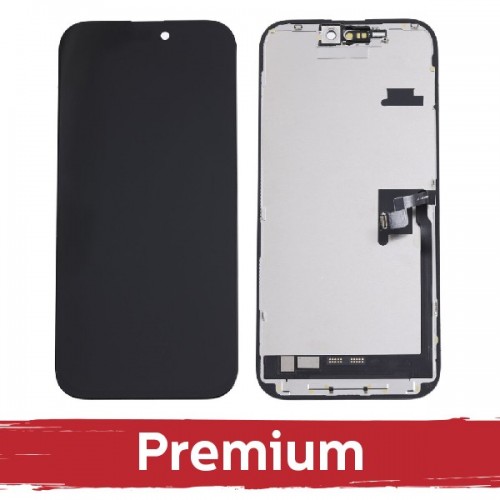 LCD ekranas iPhone 16 Pro Max juodas / 100% originalus oficialus / (+ artimo jutiklio lankstus laidas)