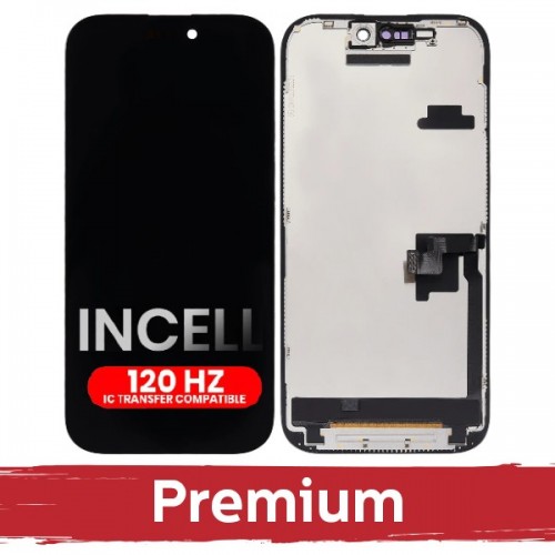 LCD Display Compatible iPhone 16 Pro Black (120Hz / INCELL / Premium) /*Removable IC*/