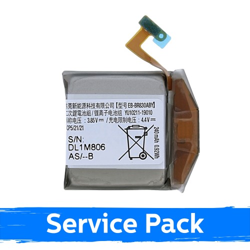 Аккумулятор для Samsung R835 Watch Active 2 40mm EB-BR830ABY (Service Pack)