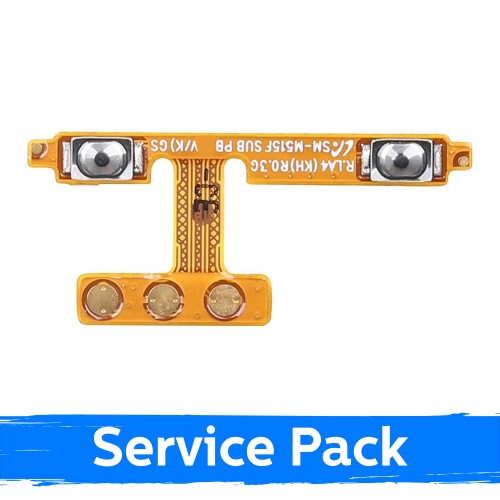 Шлейф кнопки громкости для Samsung A135 A13 4G (Service Pack)