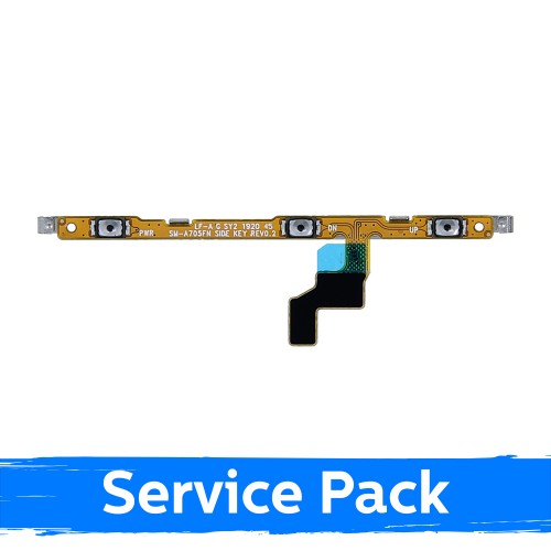 Flex Cable Compatible With Samsung A705 A70 Power + Volume (Service Pack)