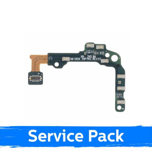 Samsung Galaxy S24+ (S926) viršutinės pagrindinės plokštės FRC lankstusis kabelis (Service Pack)