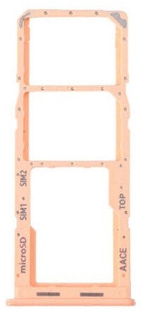 Лоток SIM-карты Samsung A13 A135/A137 персиковый Оригинал (сервисный пак)