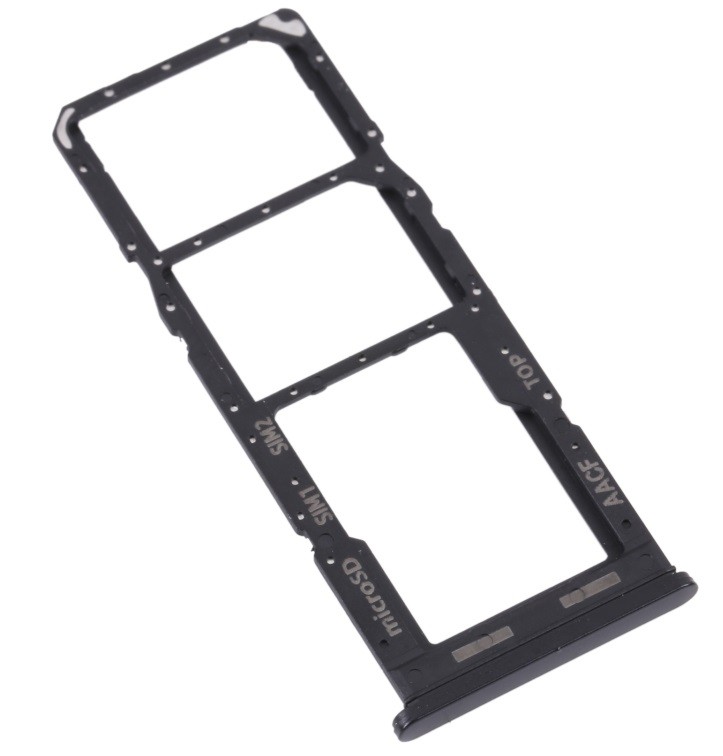 SIM kortelės laikiklis Samsung A13 5G A136 juodas originalus (service pack)