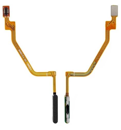 Flex Xiaomi Poco X3/X3 NFC/X3 Pro su pirštų atspaudų skaitytuvu juodas ORG