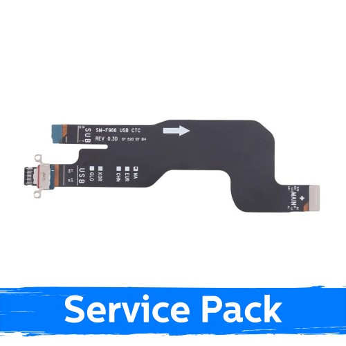 Įkrovimo lizdas suderinamas su Samsung F966 Z Fold7 su Flex / Plata (Service Pack)