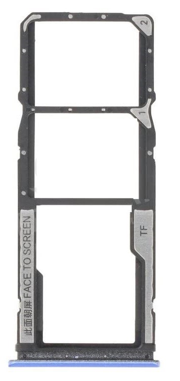 Лоток SIM-карты Xiaomi Poco M4 5G Cool Blue Оригинал