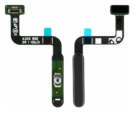 Flex Samsung A326 A32 5G кнопка питания и датчик отпечатка пальца чёрный оригинал (service pack)