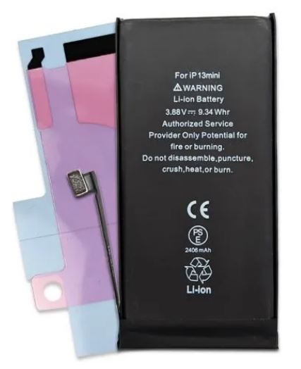 Аккумулятор Оригинал для iPhone 13 Mini 2406mAh с наклейкой