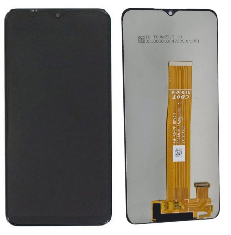 LCD ekranas Samsung A136 A13 5G su jutikliniu ekranu juodas originalus