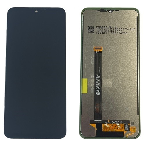 LCD ekranas Samsung G736 Xcover 6 Pro 2022 su jutikliniu ekranu juodas ORG