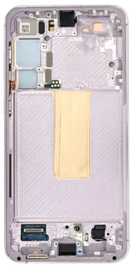 LCD экран Samsung S916 S23+ 5G с тачскрином и рамкой Lavender Оригинал (сервисная упаковка)