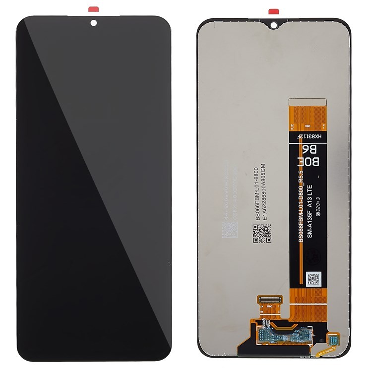 LCD экран Samsung A135 A13 4G 2022 с тачскрином чёрный Оригинал