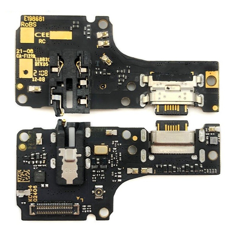 Flex Xiaomi Redmi Note 10 4G/Redmi Note 10S/Poco M5s su įkrovimo jungtimi ir mikrofonu originalus (service pack)