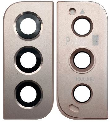 Samsung S906 S22 Plus lens for camera with frame Pink Gold ORG