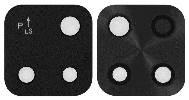 Xiaomi Poco C40 kamerų objektyvas juodas (tik objektyvas) ORG