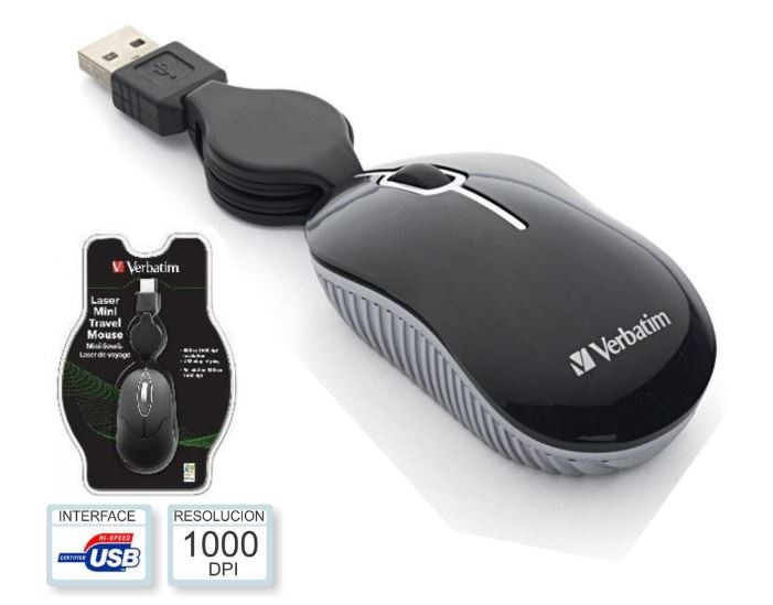 Mouse Verbatim Mini optical, black