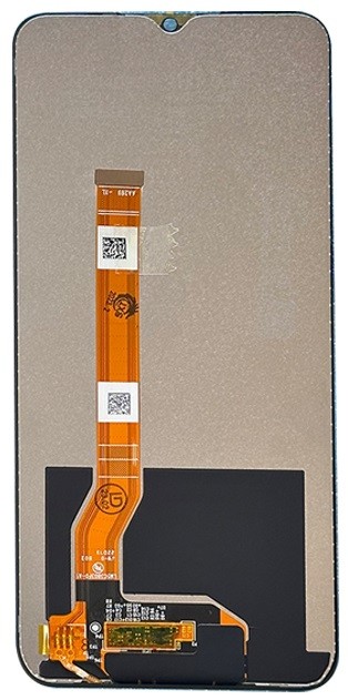 LCD ekranas Oppo A17/A18/A57/A57s/A58 5G China/A58x/A77 4G su jutikliniu ekranu juodas ORG