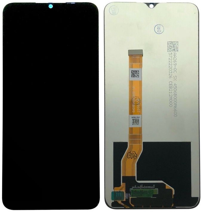 LCD экран Oppo A57 A77 A56s 5G (2022) с тачскрином чёрный Оригинал