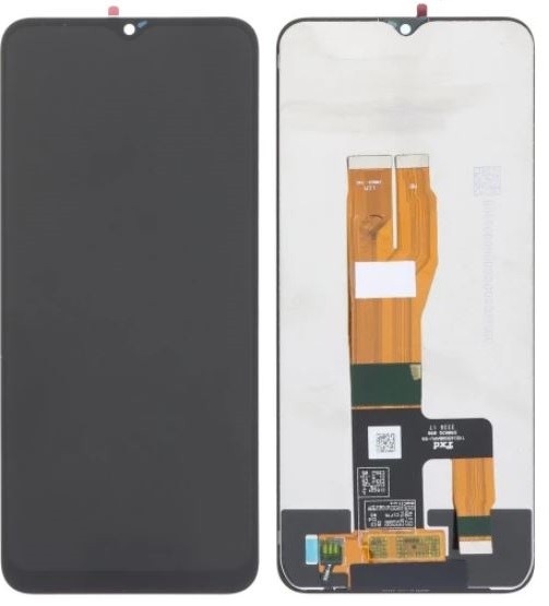 LCD экран Realme C33 C30 Narzo 50i Prime 4G (2022) с тачскрином чёрный Оригинал