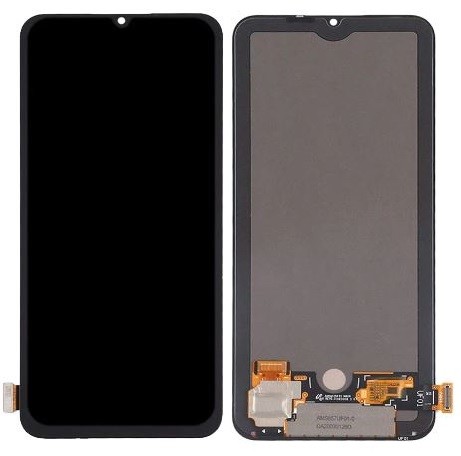 LCD ekranas Xiaomi Mi 10 Lite 5G su jutikliniu ekranu juodas ORG