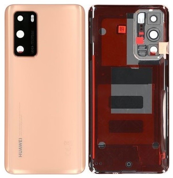 Задняя крышка для Huawei P40 Blush Gold Оригинал (сервисная упаковка)