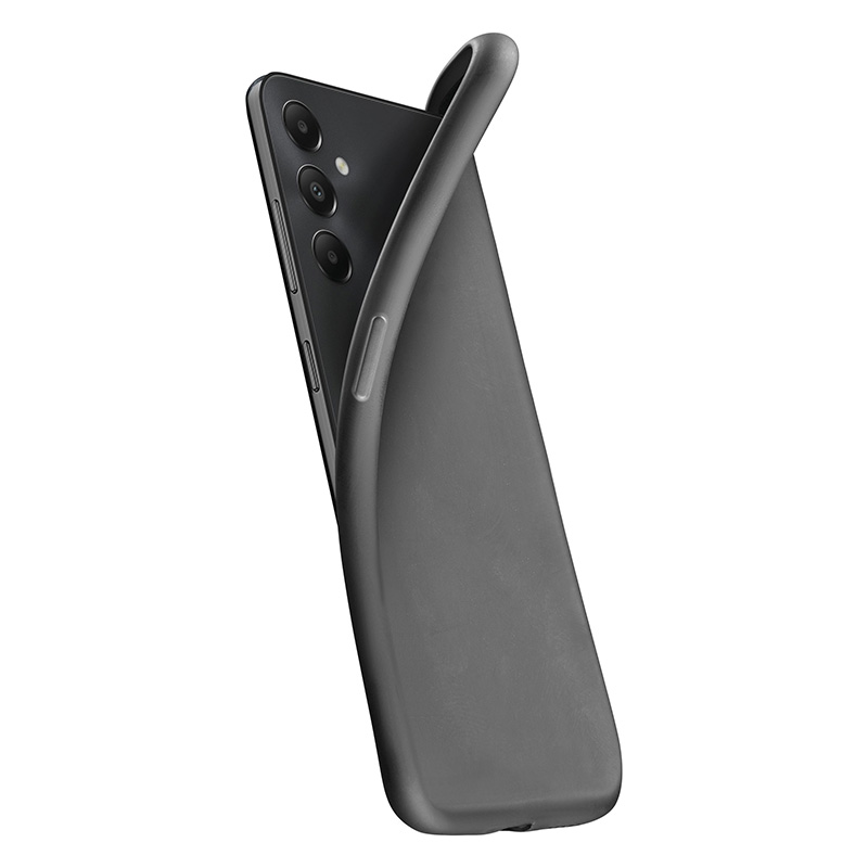 Cellularline Chroma dėklas, skirtas Samsung Galaxy A15 4G / 5G, juodas