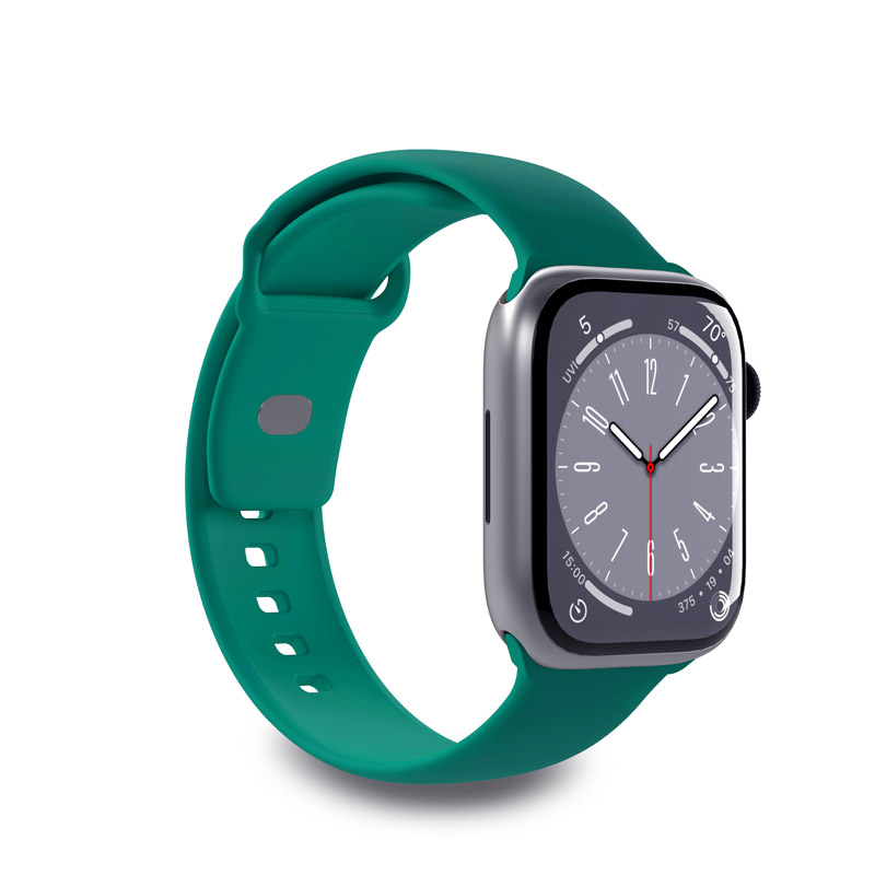 Эластичный ремешок Puro ICON для Apple Watch 44 / 45 / 46 / 49 мм, размеры S/M и M/L, цвет Jade