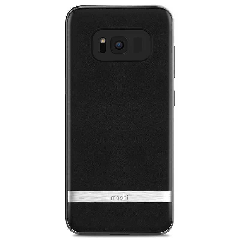 Чехол Moshi Napa для Samsung Galaxy S8+, чёрный оникс